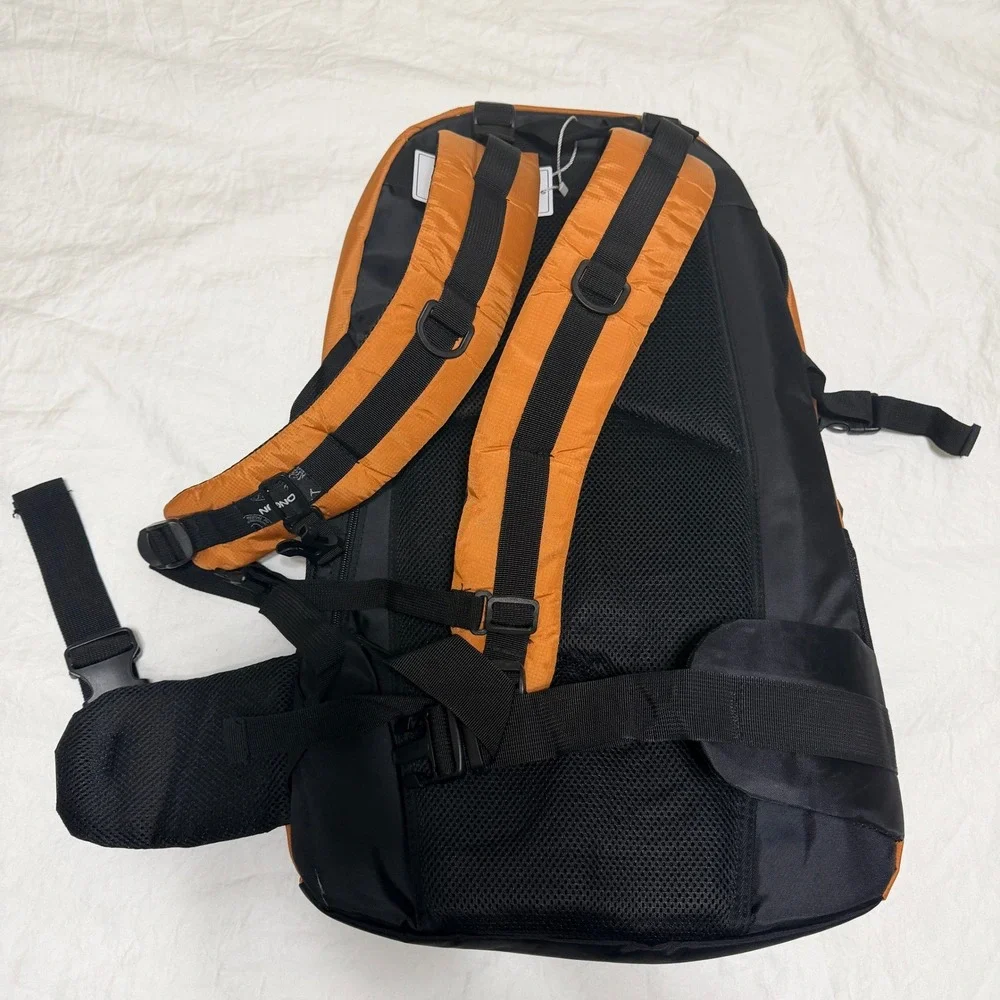 Drun City‎ Walk Hiking Backpack Orange Black Outdoor Travel Daypack 1004H New